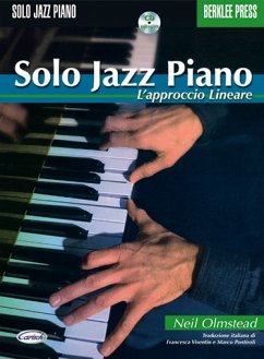 Cover N. Olmstead, Solo Jazz Piano L'Approccio Lineare Klavier Buch + CD