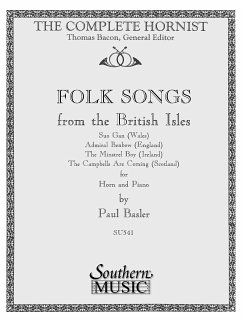 Cover Paul Basler Folk Songs From The British Isles Horn Buch