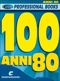 Cover 100 Anni 80: for c instruments text, melody line and chord symbols (it)