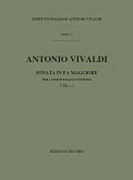 A. Vivaldi Sonate Per Vl. E B.C.: Per 2 Vl. In Fa Rv 68 Sonate Per 2 Violini