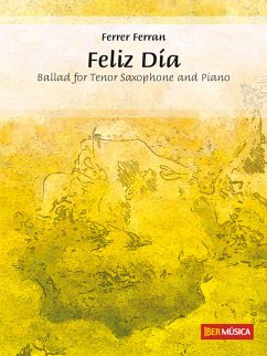 Cover Feliz día (+CD) for tenor saxophone and piano
