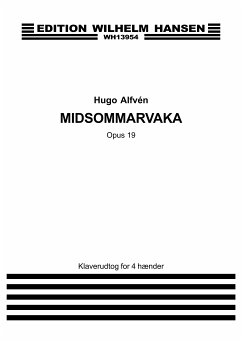 Cover Hugo Alfvén, Midsommarvaka Svnsk Rhp Piano Duet Buch