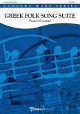 Greek Folk Song Suite for concert band score and parts