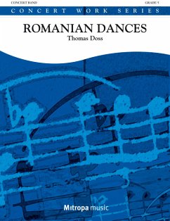 Cover Thomas Doss, Romanian Dances Concert Band/Harmonie Partitur