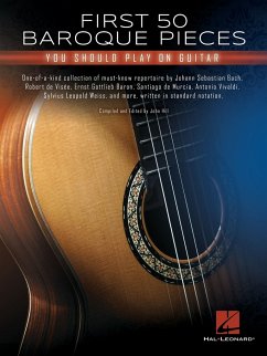Cover First 50 Baroque Pieces You Should Play on Guitar