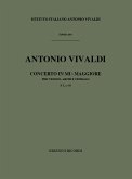 A. Vivaldi Concerti Per Vl., Archi E B.C.: In Mi Bem. Rv 257 Concerti Per Violino