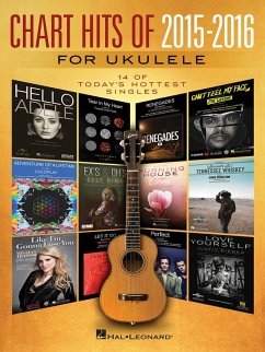 Cover Chart Hits of 2015-2016 for Ukulele Ukulele Buch