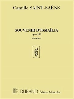 Cover C. Saint-Saens Souvenirs D'Ismailia Piano Piano