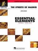John Moss, The Streets of Madrid Concert Band/Harmonie Partitur + Stimmen