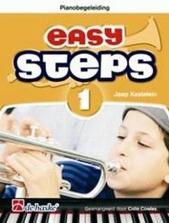 Cover Jaap Kastelein_Klaas de Jong Easy Steps 1 - pianobegeleiding trompet Piano Accompaniment Buch