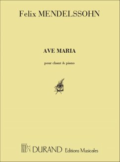 Ave Maria pour chant et piano