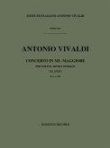 CONCERTO MIB MAGGIORE F.I:231 PER VIO- LINO, ARCHI E CEMBALO PARTITURA