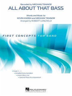 Cover Kevin Kadish_Meghan Trainor, All About That Bass Concert Band/Harmonie Partitur