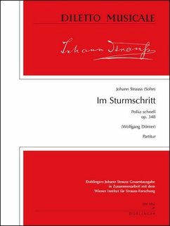 Cover Im Sturmschritt op.348 für Orchester Partitur