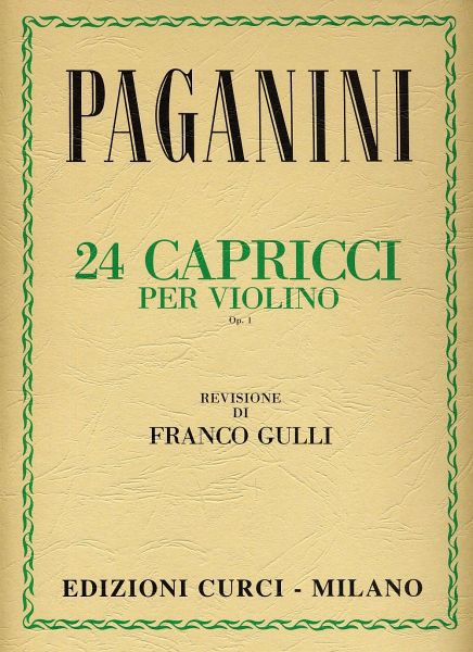 24 Capricci op.1 per violino