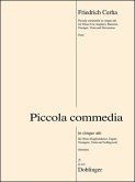 Piccola commedia in 5 atti für Oboe (Englischhorn), Fagott, Trompete, Viola und Schlagwerk Stimmen