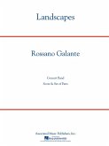 Rossano Galante, Landscapes Concert Band/Harmonie Partitur + Stimmen