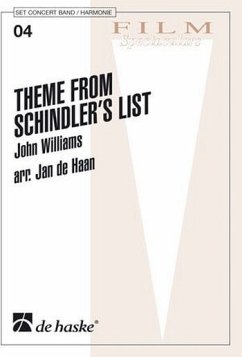 John Williams Theme from Schindler's List Concert Band/Harmonie Partitur