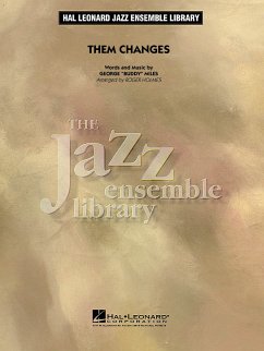 Cover Buddy Miles, Them Changes Big Band Partitur + Stimmen