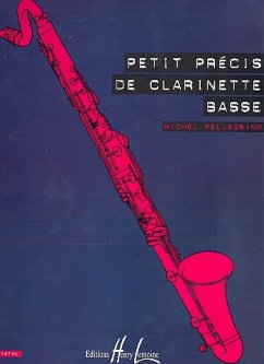 Petit Précis de Clarinette basse pour clarinette basse seule