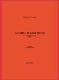 S. Sciarrino Canzone Di Benvenuto 2 or more Violoncelli