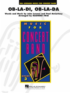 Cover Paul McCartney_John Lennon, Ob La Di Concert Band/Harmonie Partitur + Stimmen