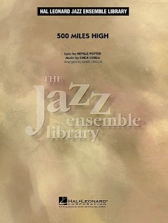 Cover Chick Corea_Neville Potter, 500 Miles High Big Band Partitur + Stimmen