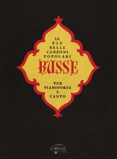Cover Piu' Belle Canzoni Popolari Russe Vocal and Piano Buch