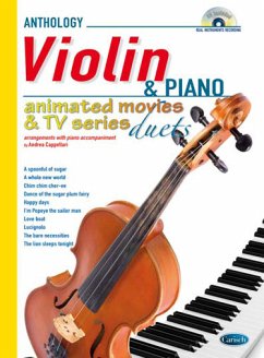 Cover Animated Movies & TV Series (+CD): for violin and piano