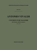 A. Vivaldi Concerti Per Vl., Archi E B.C.: In Re Rv 233 Concerti Per Violino