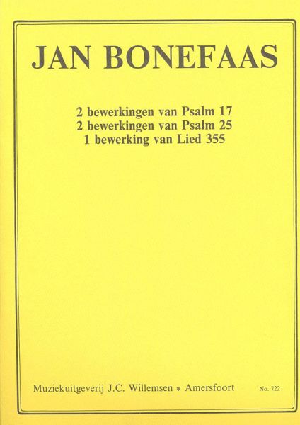 Bewerkingen Psalm 17 25 Lied 355