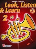 Jaap Kastelein_Michiel Oldenkamp Look, Listen & Learn 2 Flugel Horn Flugelhorn Buch + CD