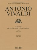 Antonio Vivaldi, Concerto per violino, archi e bc, RV 239 Op. VI/6 Violin, Strings and Basso Continuo Partitur