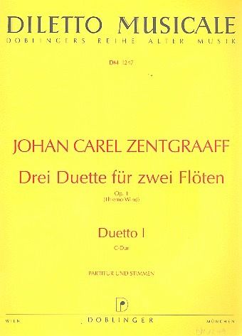 Duett C-Dur op.1,1 für 2 Flöten Partitur und Stimmen Duett C-Dur op.1,1 für 2 Flöten Partitur und Stimmen