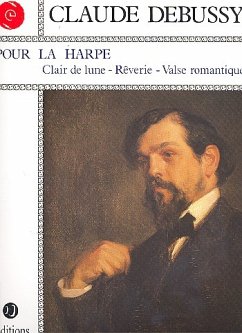 Cover Debussy pour la harpe clair de lune, reverie, valse romantique