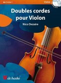 Nico Dezaire Doubles cordes pour Violon Violin Buch + 2 CDs