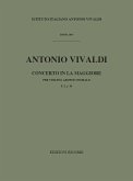 A. Vivaldi Concerti Per Vl., Archi E B.C.: In La Rv 343 Concerti Per Violino