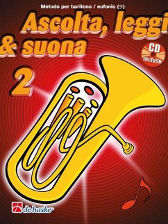 Cover Jaap Kastelein_Tijmen Botma Ascolta, Leggi & Suona 2 eufonio Baritone/Euphonium BC Buch + CD