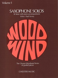 Cover Saxophone solos vol.1 for saxophone and piano