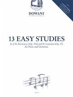 Cover 13 Easy Studies for Piano and Orchestra