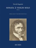 Nicolň Paganini, Sonata ŕ violin solo (M.S. 83) Violin Book