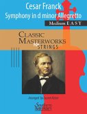 César Franck Symphony In D Minor Allegretto String Orchestra and Piano Partitur + Stimmen