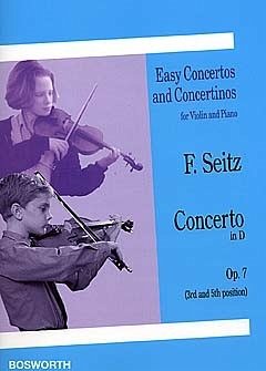 Cover Concerto op.7 for violin and piano