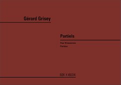 Partiels pour 18 musiciens partition Großformat Cover Partiels pour 18 musiciens partition Großformat