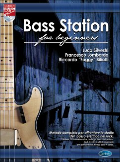 Cover Bass Station Beginners Bass Guitar Buch + CD