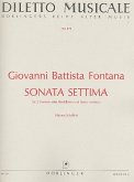 Sonata settima für 2 Violinen (Blockflöten) und basso continuo