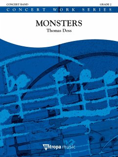 Cover Monsters für Blasorchester Partitur