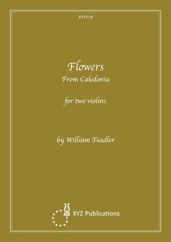 Flowers from Caledonia for 2 violins score