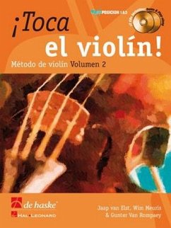 Cover Gunter van Rompaey_Wim Meuris_Jaap van Elst ĄToca el violín! 2 Violin Buch + 2 CDs