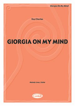 Cover Ray Charles, Georgia On My Mind Gitarre Buch